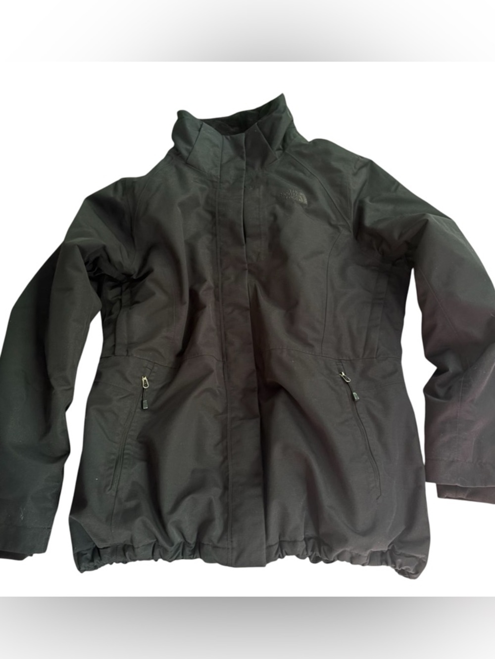 The North Face Jacket Women’s XL Black Hyvent Lined Coat Ladies No Hood